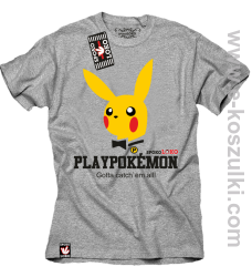 Play Pokemon - bluza z kapturem melanż 