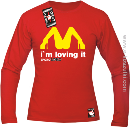 MCky I`m Loving It - longsleeve męski 