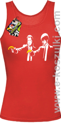 Banana Boys Pulp Fiction - top damski czerwony