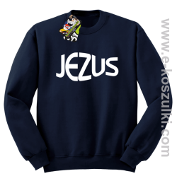 Jezus Christ Symbolic - bluza z kapturem granatowa 