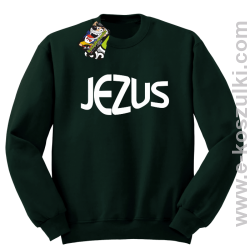 Jezus Christ Symbolic - bluza z kapturem butelkowa 