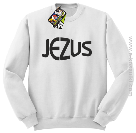 Jezus Christ Symbolic - bluza z kapturem biała 