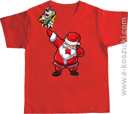 Santa Dab Claus red