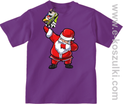 Santa Dab Claus fiolet