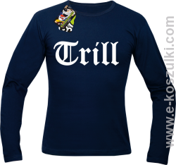 Trill True Real - longsleeve męski granatowy