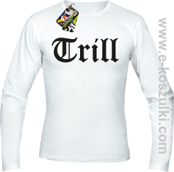 Trill True Real - longsleeve męski biały