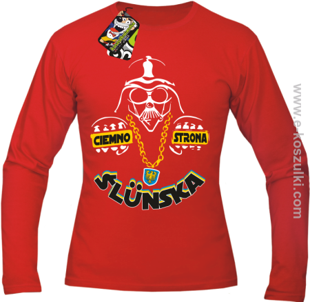 Ciemno strona Ślunska - longsleeve męski 