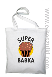 Super Babka Ciastko - torba EKO biała