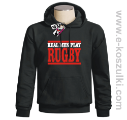 Rugby - bluza męska - czarny