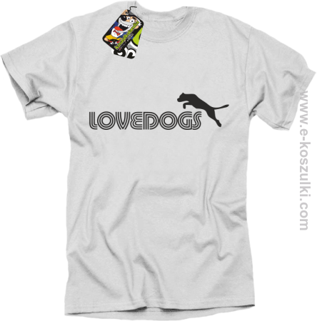 LoveDogs - koszulka męska 