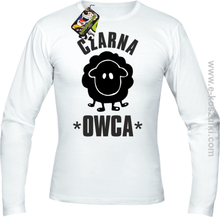 Czarna owca - Black Sheep -  Longsleeve męski