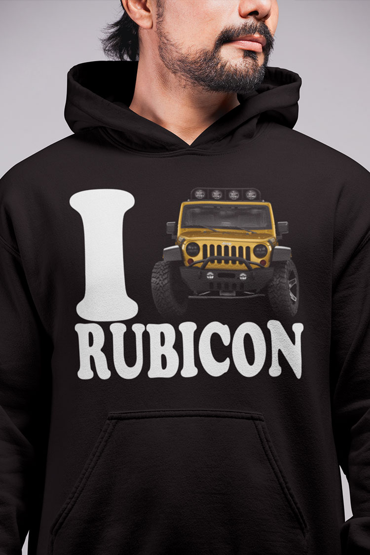 i love rubicon jeep bluza